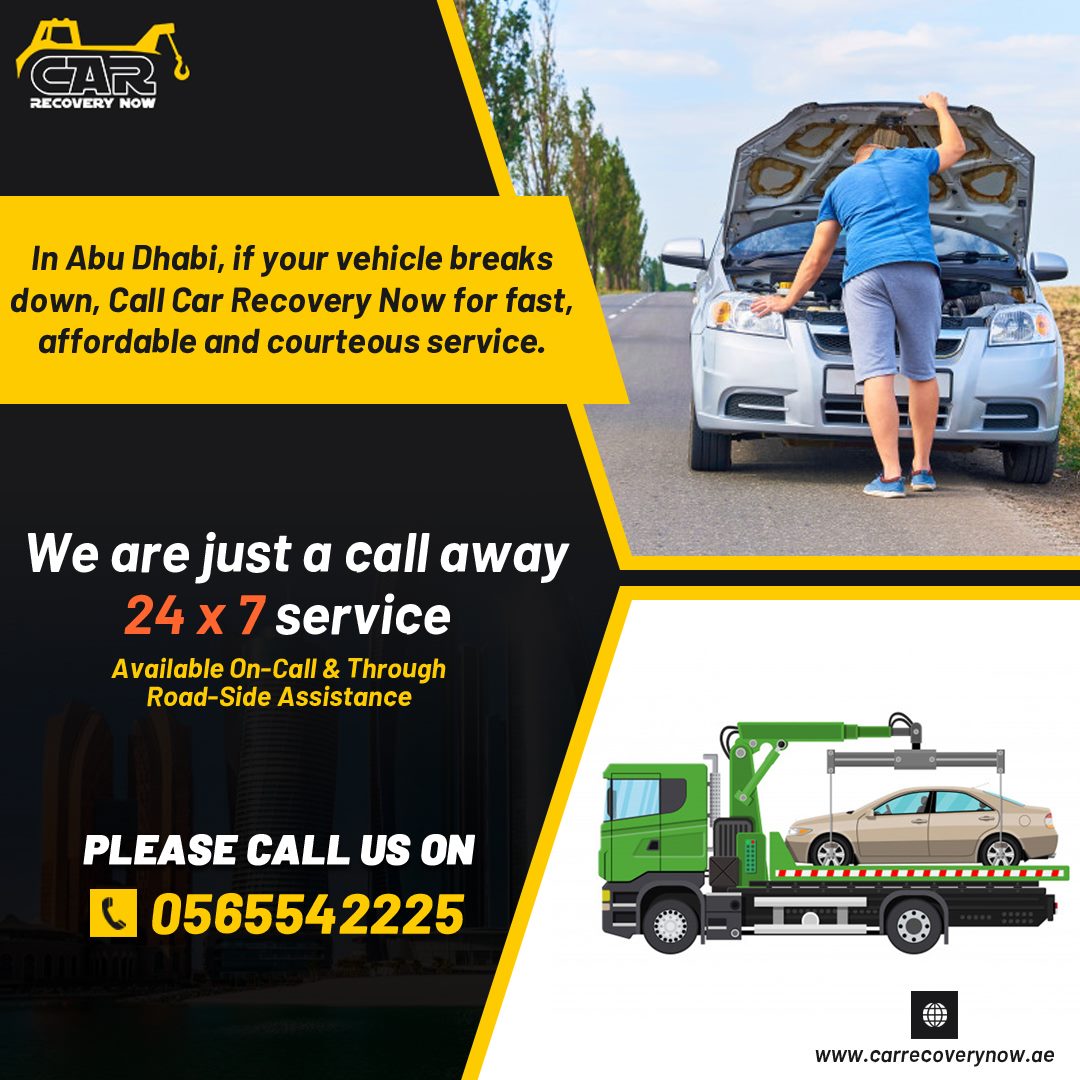 Hire Top Car Recovery Service in Abu Dhabi to Come Out Of Mess Easily